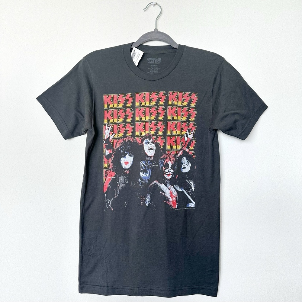 NWT KISS Vintage Graphic Band Tee